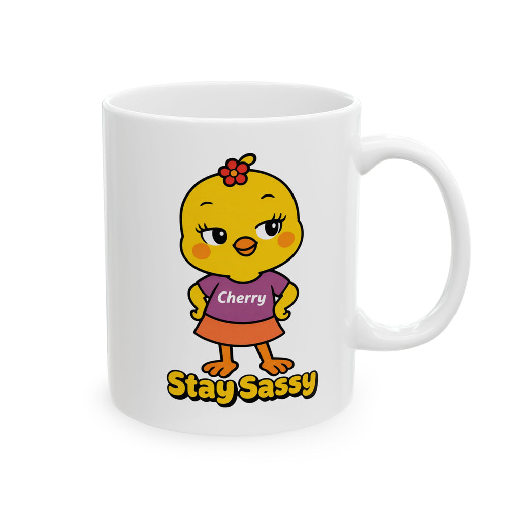 Stay Sassy Cherry Mug | Nerdy Chicky Collection
