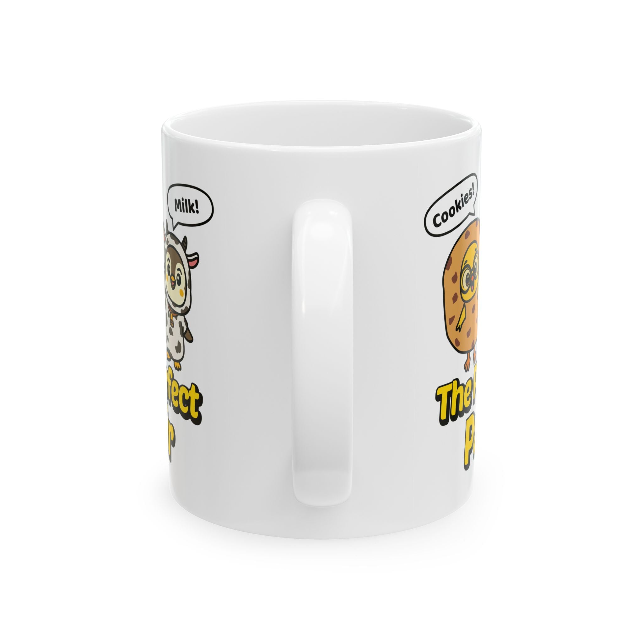Cookies & Milk “The Perfect Pair” Chicky & Pip Cute Kids Mug