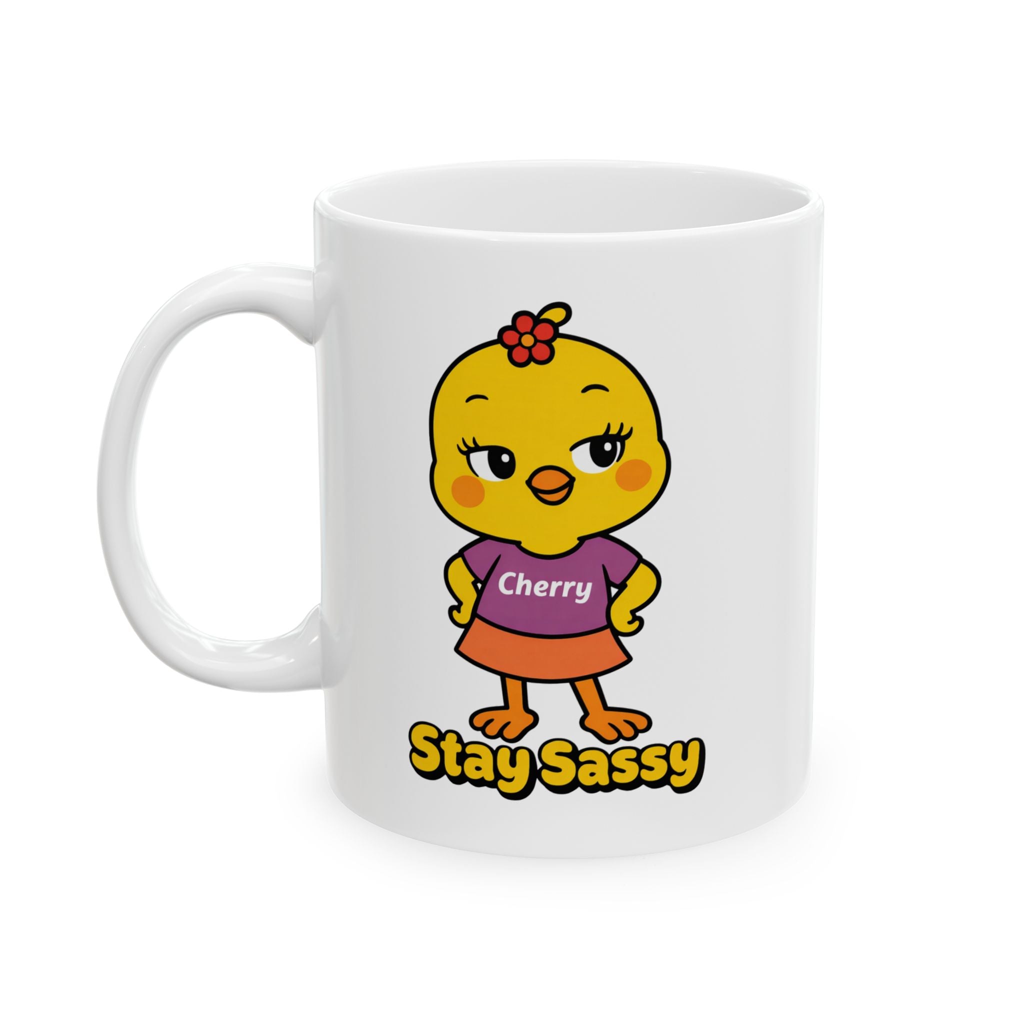 Stay Sassy Cherry Mug | Nerdy Chicky Collection
